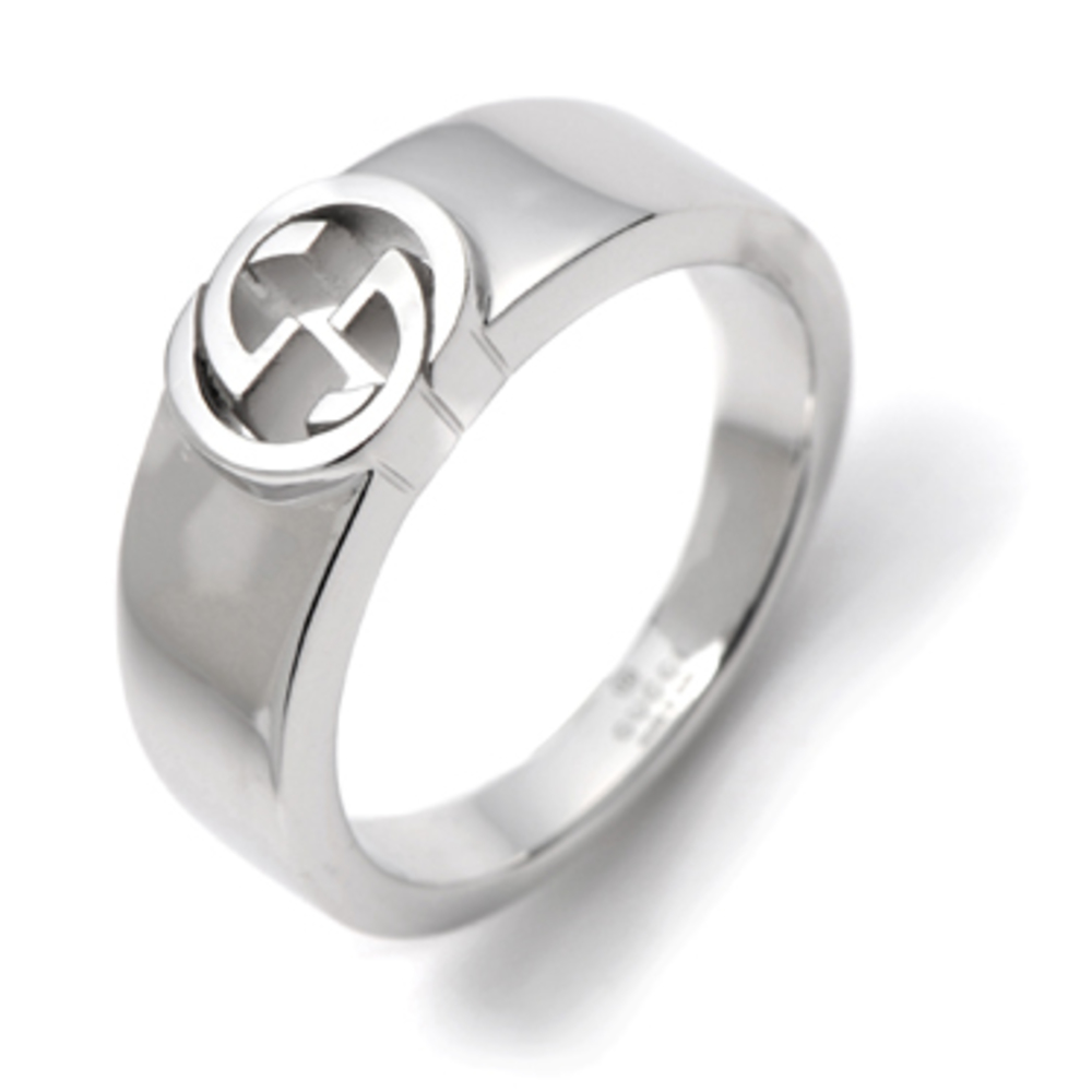 Gucci Interlocking G Ring Silver - image 1